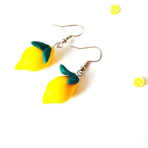 PICK your LEMON JEWELRY polymer clay handmade by The Sausage