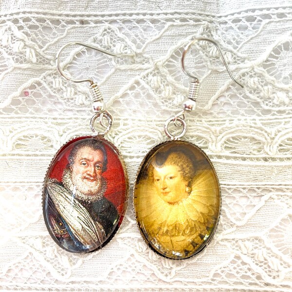 Boucles Les COUPLES CÉLÈBRES de l'histoire Henri IV et Marie de Médicis par The Sausage