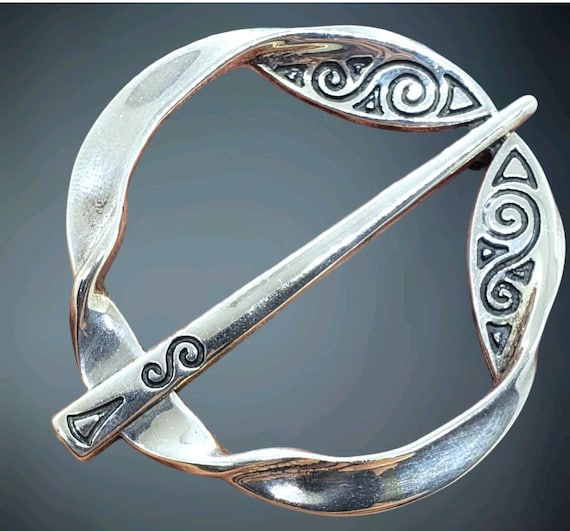 Viking Era, Celtic Antique Solid 925 Sterling Sil… - image 1