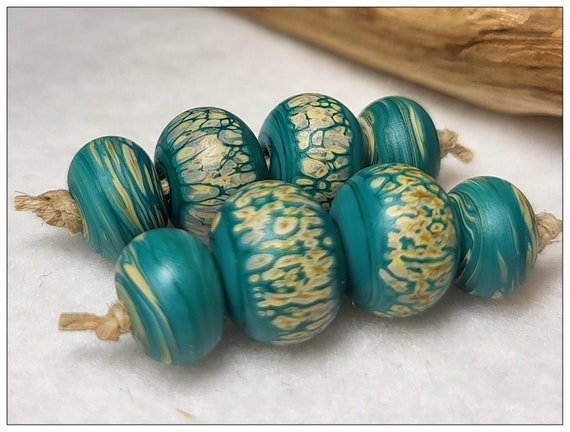 Sherwood Raku Handmade Lampwork Beads