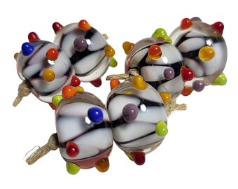 Cosmic Handmade Lampwork Glass Beads