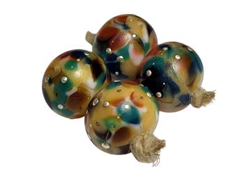 Sand Dunes Handmade Lampwork Beads