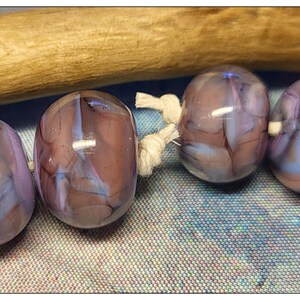 Purple Haze Handmade Lampwork Beads