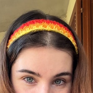 Handmade crochet headband