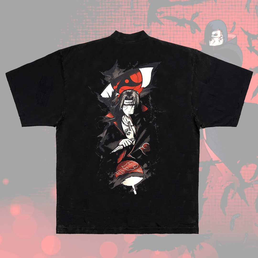 T-shirt Naruto Itachi Uchiha - Anime - Unisexe - Tailles S à 5XL