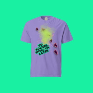 Yo Holmes Smell Ya Later Epcot Figment Disney Tee