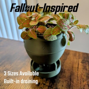 Mini Nuke Flower Pot - Fallout-Inspired