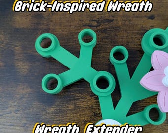 3 Section Branch Extender for Giant Brick-Inspired Wreath