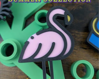 Flamingo - Summer Collection for Giant Brick-Inspired Wreath