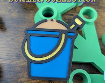 Sand Bucket - Summer Collection for Giant Brick-Inspired Wreath