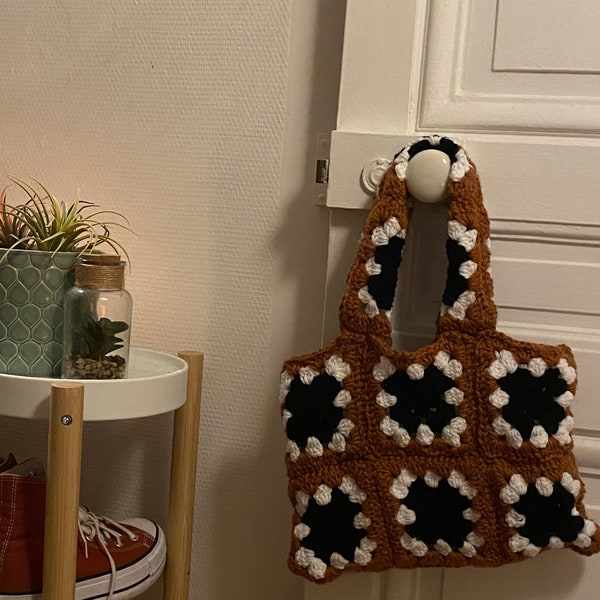 Sac à main en crochet