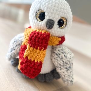 Enchanted Owl Crochet Amigurumi | Handmade Plushie | Stuffed Animal