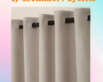 Add Eyelets to Your Main Curtains