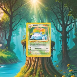 FLO_TCG ウォールアート - 第1世代_15/102_ポケモントレーディングカードに最適