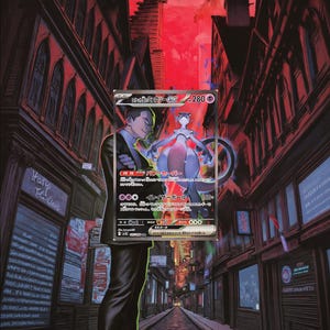 WTU-Glory TCG ウォールアート - ロケットスタイルエディション_125/098_ポケモントレーディングカードに最適