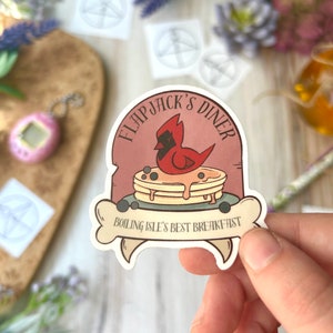 Flapjack Palismen Owl House Boiling Isles Cottage Core Fantasy Adventure Aesthetic Waterproof Sticker
