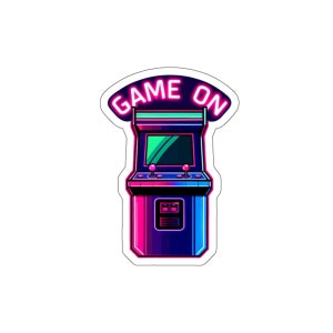 Game On (vinyl sticker, vinyl decal, laptop, tumbler, notebook, safe)