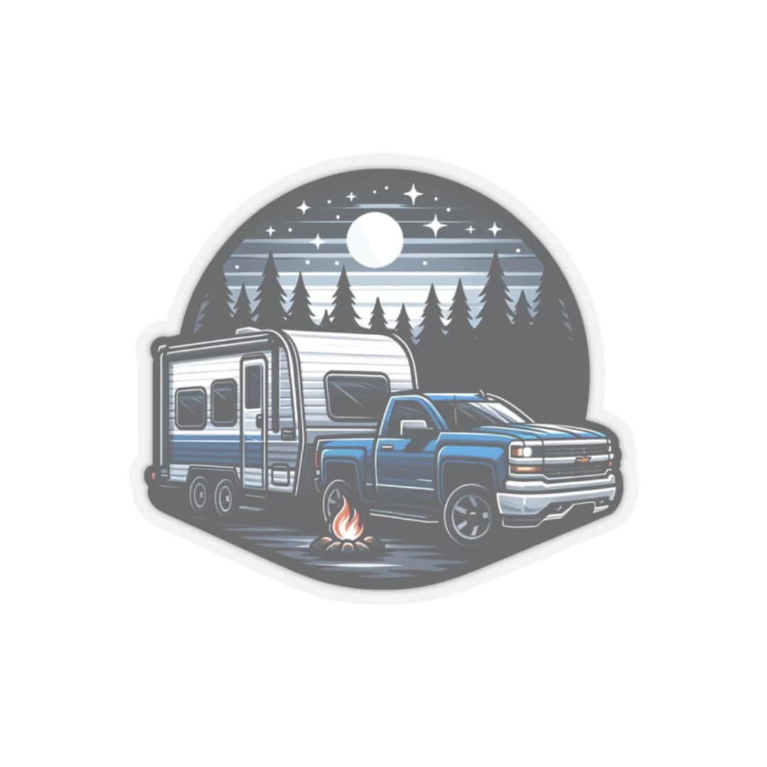 Sticker Over Computer Campera Trailer Camper 4 (vinyl Sticker, Vinyl Decal, Laptop, Tumbler, Notebook ...