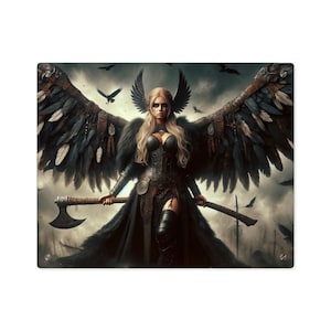 Warrior of the Northern Skies acrylic wall art (home, office, living room, bed room, dinning room)