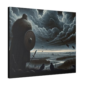 Grim Horizon canvas wall art