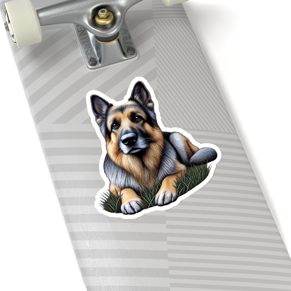 Gsd Sticker German Shepherd (vinyl Sticker, Vinyl Decal, Laptop, Tumbler, Notebook ...