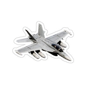 F-18 hornet (vinyl sticker, vinyl decal, laptop, tumbler, notebook, safe, aircraft, military, aviation)