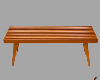Iroko Wooden Bench, Waterproof Bench, Foldable Bench, Wooden Bathroom Bench, Garden Bench, Modern Furniture, Luxury Furniture, Farmhouse