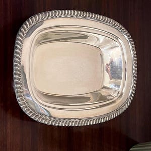 Silver Plated Rectangular Serving Bowl by Lehman Brothers (2 in stock)
