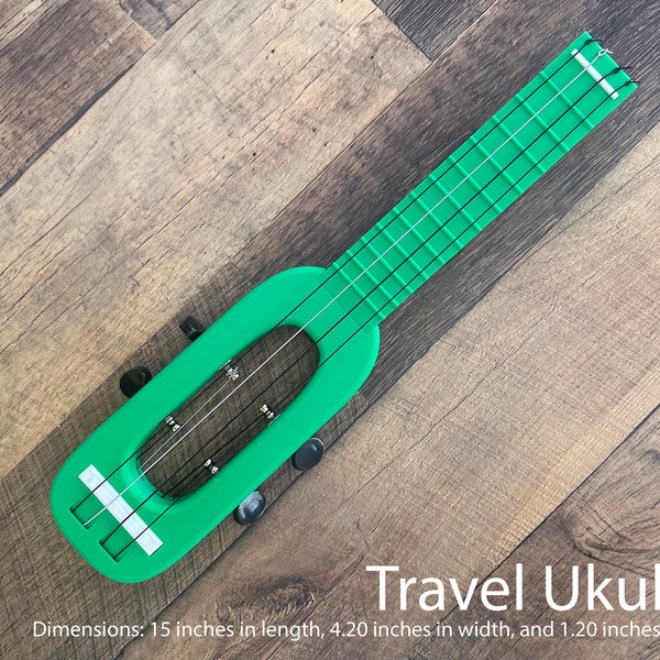 3D Printed Travel Ukulele