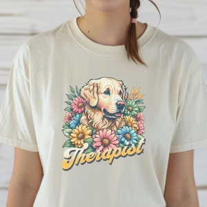 Golden retrievershirt Golden Retriever Mom Golden Mama Life Is Golden Mental Health Shirt Dog Mom T-shirt