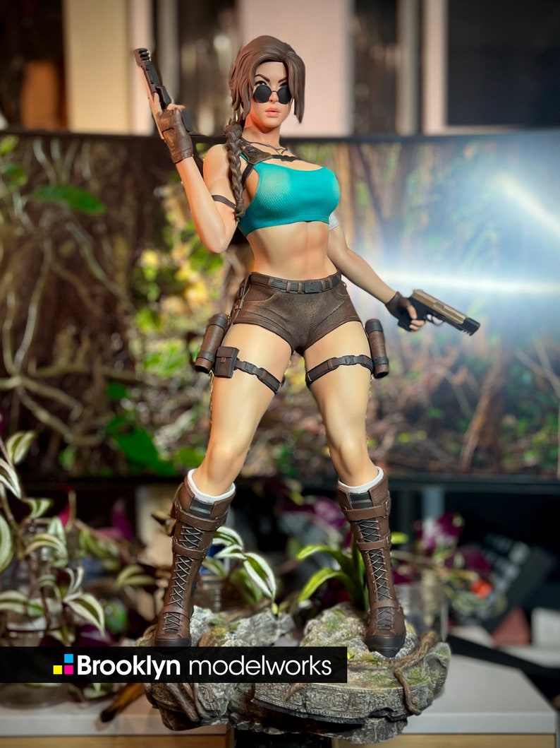 Ciri Diorama Witcher 3 Kunststatue zum Sammeln oder 3D-STL-Datei Premium-Modelle und Drucke Bild 4