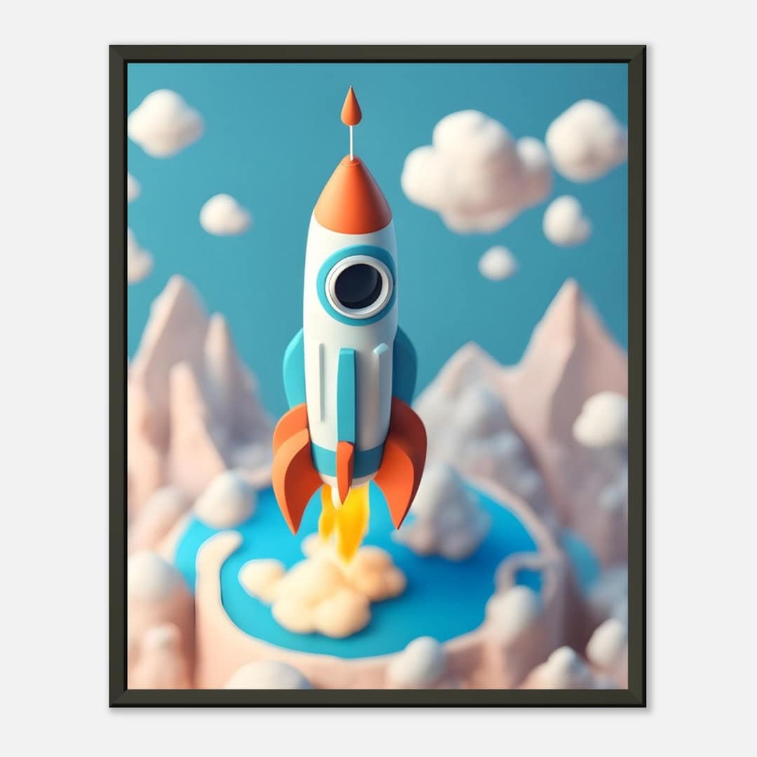 Galactic Glide: Rocket Rascals in Space - Etsy