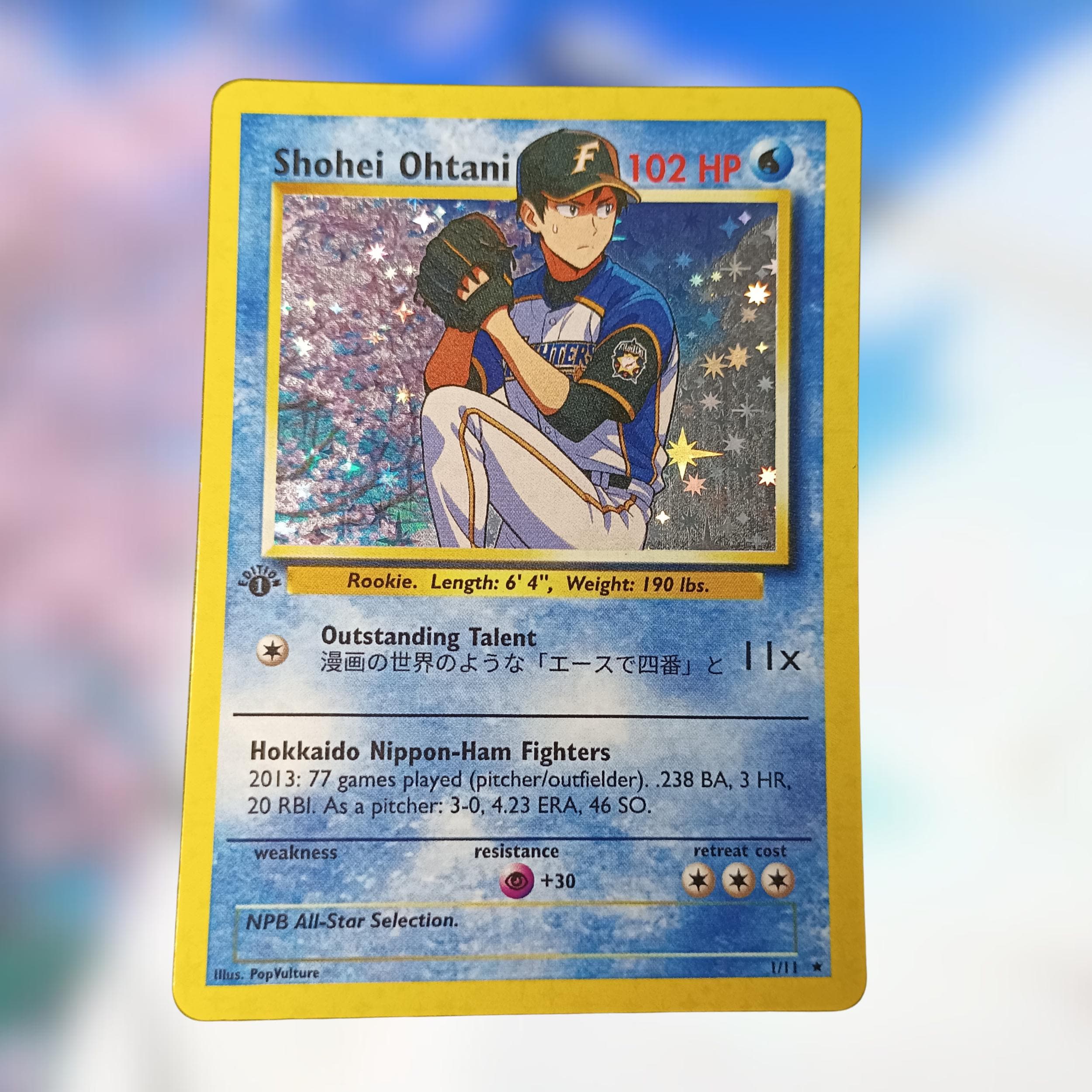 Ohtani Anime Card - Etsy Ohtani Anime Card - Etsy