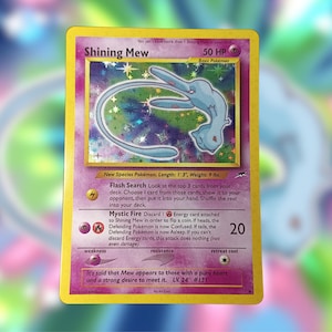 Shining Mew Pokémon Trading Card