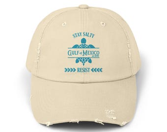 Cappello da baseball in difficoltà del Golfo del Messico: resisti all'anti-Trump