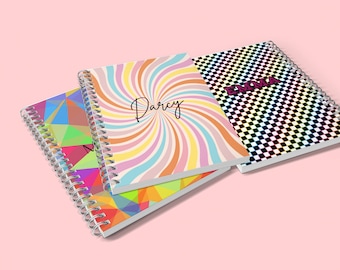 Personalized Spiral Notebook - Ruled Line
