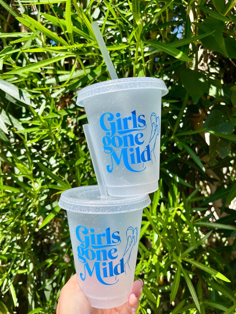 Girls Gone Mild Bachelorette Party Cups, Prosecco and Pjs, Girls Night ...