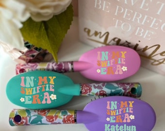 Personalized Hair Brush, In My Swiftie Era, Easter Gift for Girls, Hair Brush for Girls, Custom Hair Brush, Gifts for Tween and Teen Girls