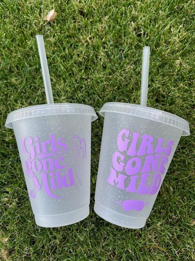 Girls Gone Mild Bachelorette Party Cups, Prosecco and Pjs, Girls Night ...