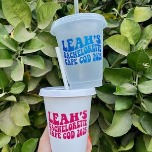 Personalized Bachelorette Party Cups, Personalized tumblers with names, Bachelorette gifts, Bridesmaids plastic cup, Bachelorette Cup