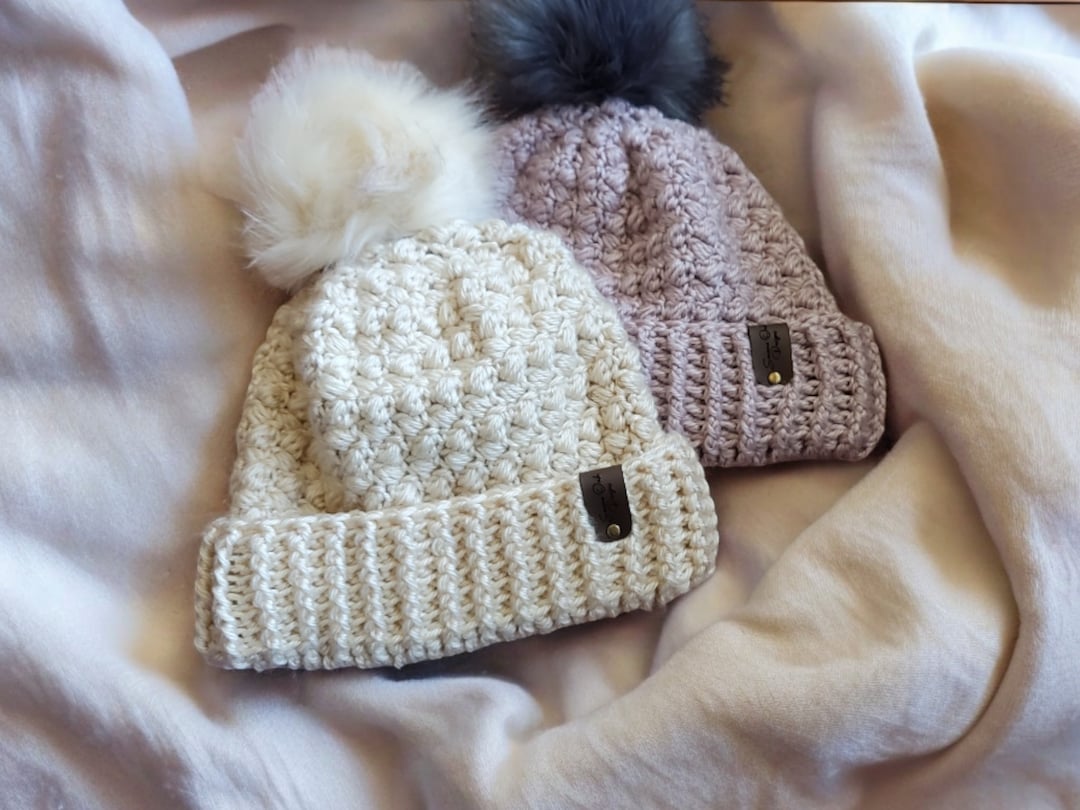 Easy Crochet Beanie Pattern | DIY Winter Hat, All Sizes (PDF Pattern ...