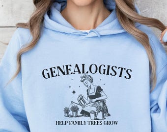Lustiger Ahnenforscher Hoodie: Stammbaum-Erbesforschungsgeschenk