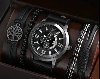 Gift for Dad, Dad Gifts, Personalized Gift Watch, Custom Gift for Him, Father's Day Gift, Men's Watch, Boyfriend Gift, Gifts for Men.