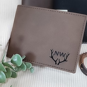 Custom Gift for Him, Father&#39;s Day Gift, Personalized Wallet, Men Wallet, Leather Wallet, Custom Wallet, Boyfriend Gift for Men, Gift for Dad