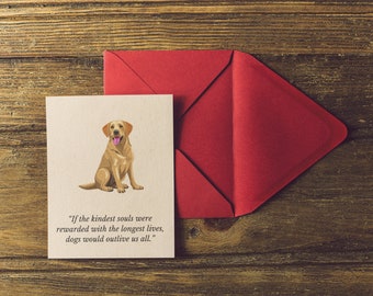 Pet Sympathy Card