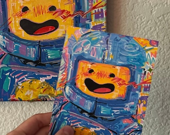 Small PRINT BENNY silly colorful vibesss x LETTERS