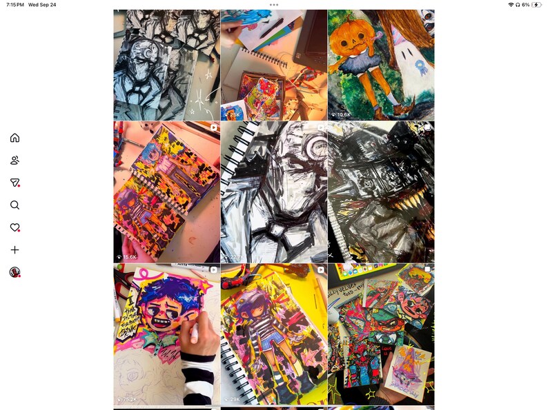 Custom ART Commissions x perfect cute gift for any fandom lovers with chaotic artstyle image 7