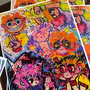 Scott Pilgrim x Ramona Flowers PRINT
