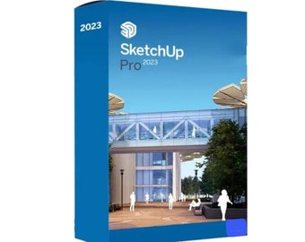 Programma per architetti Sketchup Pro 2023 per Windows e Mac Fatto a mano - Modelli 3D CAD