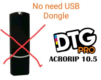 AcroRip DTGRIP 10.5 DTF DTG Rip - Acro Rip Version complète pour Windows